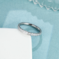Minimalistische Pavé Zirkonia Ring voor Dames