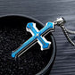Heren Kruis Ketting met Onze Vader Gebed