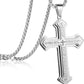 Heren Kruis Ketting met Onze Vader Gebed