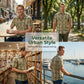 👔 TIJDELIJK 50% KORTING! 🍂 Heren Casual Geruit Korte Mouw Overhemd – Klassiek Patroon, Relaxte Pasvorm, Ademend Comfort ✨