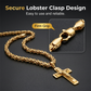 🔥 50% korting ✝️ Vintage ketting voor heren – strak kruisje met een exclusieve uitstraling ✨