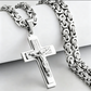 🔥 50% korting ✝️ Vintage ketting voor heren – strak kruisje met een exclusieve uitstraling ✨