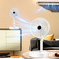 🔥NU 50% KORTING!🔥 Opvouwbare plug-in ventilator – orkaankracht in zakformaat! ⚡💨