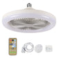 💡50% KORTING🔥LED-plafondventilator met afstandsbediening – 3 snelheden, stille DC-motor en dimbaar licht – Perfect voor de slaapkamer en de woonkamer ✨