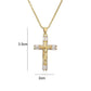 💛✨ Ketting met gouden zirkoonhanger – Schitterend, betaalbare luxe, veelzijdig – Betaling bij levering ✅