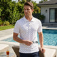 【Beperkte 50% KORTING】👕 Casual Korte Mouw Heren T-shirt met Stijlvol Patroon