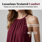👗 LIMITED-TIME 50% OFF! 💥 Women's Halter Neck Wide-Leg Jumpsuit – Sleeveless, Draped Silhouette, Side Pockets ✨
