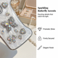 📱 TIJDELIJKE KORTING VAN 50%! ✨ 3D-handtas-telefoonhoesje met vlindermotief – Strass, afneembare riem, schokbestendig 🦋