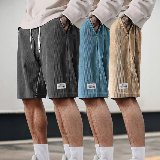 🩳 TIJDELIJK 50% KORTING! ✨ Heren Losse Fit Shorts – Ademend, Trekkoord, Casual Comfort ☀️