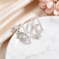 Dames Asymmetrische Zirconia Ster Nevel Oorbellen