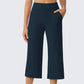 🎁2026 Nieuwe collectie 50% KORTING💥Stretch cropped broek met hoge taille voor dames