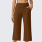 🎁2026 Nieuwe collectie 50% KORTING💥Stretch cropped broek met hoge taille voor dames