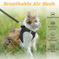 Reflecterend Mesh Tuigje en Riem Set voor Katten & Kleine Honden
