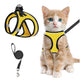 Reflecterend Mesh Tuigje en Riem Set voor Katten & Kleine Honden