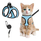 Reflecterend Mesh Tuigje en Riem Set voor Katten & Kleine Honden
