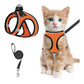 Reflecterend Mesh Tuigje en Riem Set voor Katten & Kleine Honden