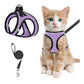 Reflecterend Mesh Tuigje en Riem Set voor Katten & Kleine Honden
