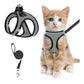 Reflecterend Mesh Tuigje en Riem Set voor Katten & Kleine Honden