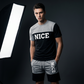 🎉 BEPERKTE TIJD 50% KORTING! 👕 Heren Colorblock T-shirt en Shorts Set – Ademende Stof & Verstelbare Trekkoord Taille 🔥
