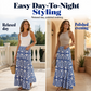 Dames Maxi Rok Zomervakantie Lange Rok