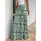 Dames Maxi Rok Zomervakantie Lange Rok