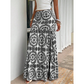 Dames Maxi Rok Zomervakantie Lange Rok