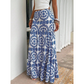 Dames Maxi Rok Zomervakantie Lange Rok