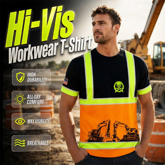 🦺 50% KORTING! Opvallend Hi-Vis Werkshirt – Veiligheid Nog Nooit Zo Stijlvol ☀️