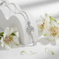🔮🔑 Ketting met glanzende opaal-sleutel💖