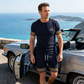Heren zomer 2-delige casual set met T-shirt en shorts