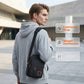 🎒 50% KORTING! 🧳 Lichte Oxford Schoudertas Heren – Waterafstotend Oxford Stof – Veelzijdig & Ergonomisch voor Dagelijks Gebruik