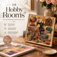 💎✨Creative Escape Diamond Art-set – Nauwkeurig gesneden glinsterende steentjes, een ontspannende hobby zonder scherm en een prachtige kamerdecoratie – Een attent cadeau voor knutselfanaten 🖼️