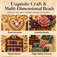 💎✨Creative Escape Diamond Art-set – Nauwkeurig gesneden glinsterende steentjes, een ontspannende hobby zonder scherm en een prachtige kamerdecoratie – Een attent cadeau voor knutselfanaten 🖼️