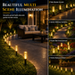 📢📢50% KORTING !!⏰Zonne-energieverlichting met grondpen, weerbestendig, voor tuin- en padverlichting🌙
